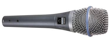 Shure Beta 87 Condensator zang microfoon